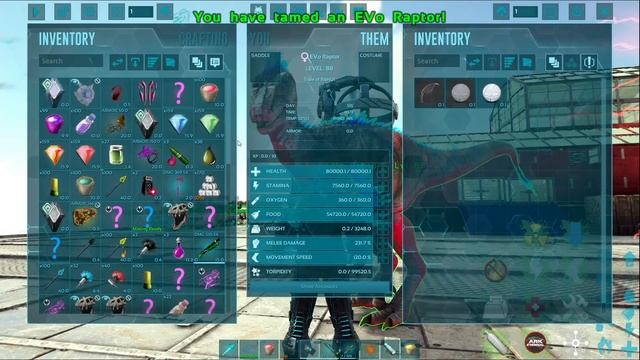 Deadly Empowered Spirit Wyvern 😍🔥 : ARK Primal Fear + ARK Eternal : ARK 100 Days Survival - Hindi смотреть онлайн