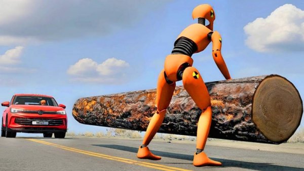 Безумец на дороге | BeamNG.Drive |Бемиджи|