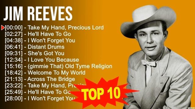 J i m R e e v e s Greatest Hits 💚 Top 200 Artists of All Time 💚 80s 90s Country Music смотреть онлайн