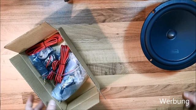AXTON ATC200 Lautsprecher Unboxing DIY  2-Wege Compo System 90 W RMS 20cm Boxen Speaker
