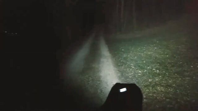 Fenix TK72R at the forest - outdoor beamshots - 100 to 9000 lumens смотреть онлайн