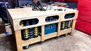 ✅ЭТО СОВЕРШИЛОСЬ❗❗❗ ВЕРСТАК ИЗ ФАНЕРЫ И ЛИСТВЕННИЦЫ СВОИМИ РУКАМИ В СТОЛЯРНУЮ МАСТЕРСКУЮ . DIY