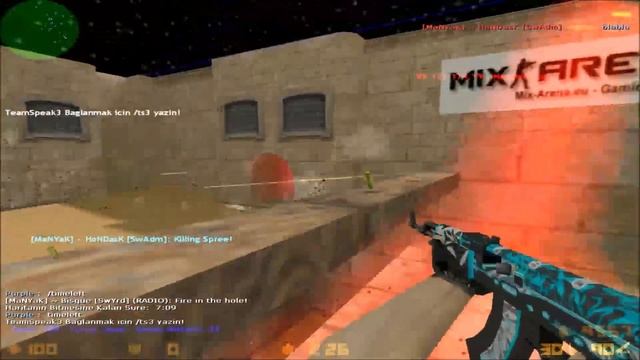 Cs 1.6 Zombie LaZer - zm_dusty_zone_mx смотреть онлайн