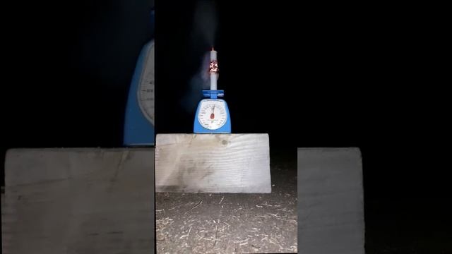 Испытание твердотопливного ракетного двигателя, неудача. Подробности в описании. смотреть онлайн