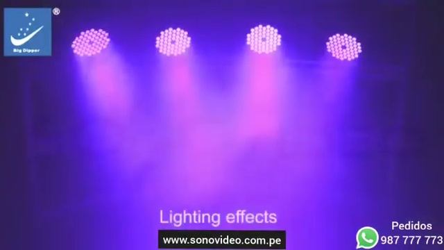 LPC007 PAR LED 54X3W RGB 3 EN 1 BIG DIPPER смотреть онлайн