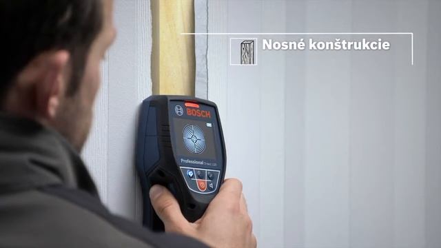 Intuitívny radarový skener Bosch D-tect 120 Professional смотреть онлайн