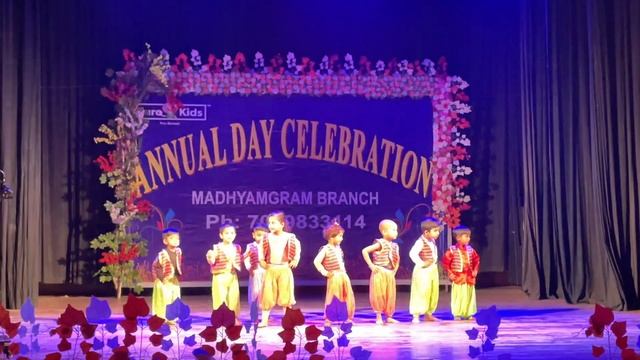 Annual Day celebration of Aahan’s school / Euro kids Madhyamgram. Tara ram pam song смотреть онлайн