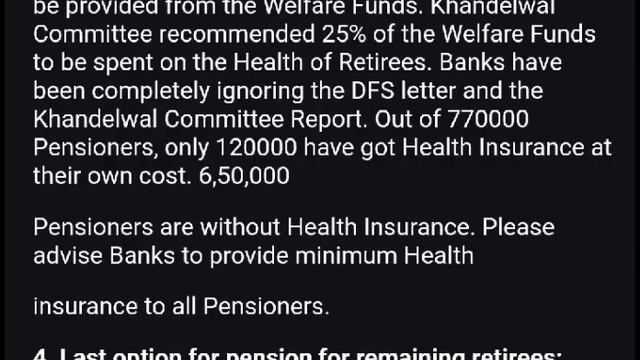 Bank pensioners::TO HONOURABLE FINANCE MINISTER OF INDIA:: EX GRATIA REVIEW - AND UPDATION смотреть онлайн