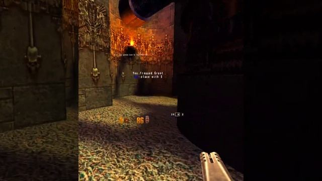 Quake III Arena @ Quest 2 VR - Q3DM4 Multiplayer Bot Fragfest | 1656x1820p60 смотреть онлайн