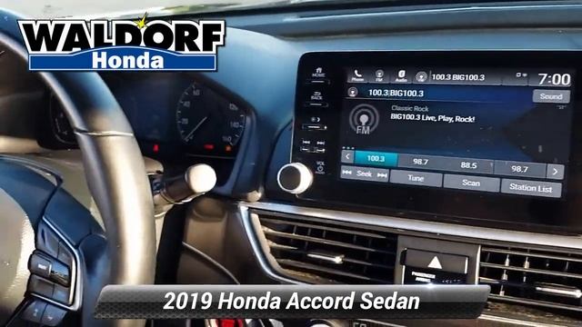 Certified 2019 Honda Accord Sedan Sport 1.5T, Waldorf, MD HP2856 смотреть онлайн