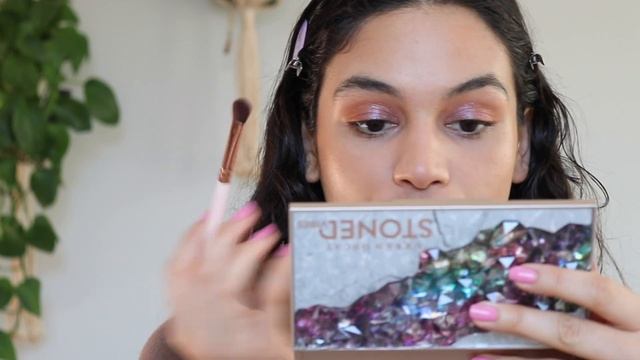 wearable purple makeup tutorial & new rare beauty products смотреть онлайн