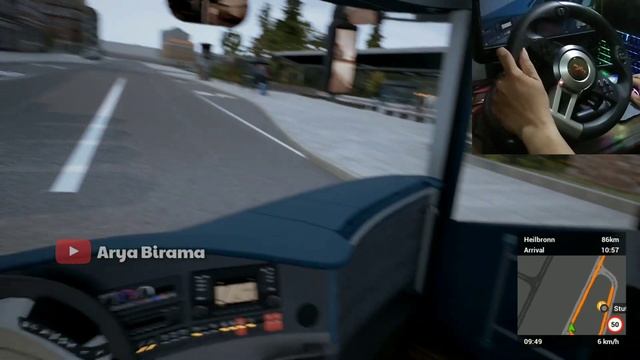 Bus Simulator Ultra Graphic | Fernbus Simulator Steering Gameplay PC смотреть онлайн
