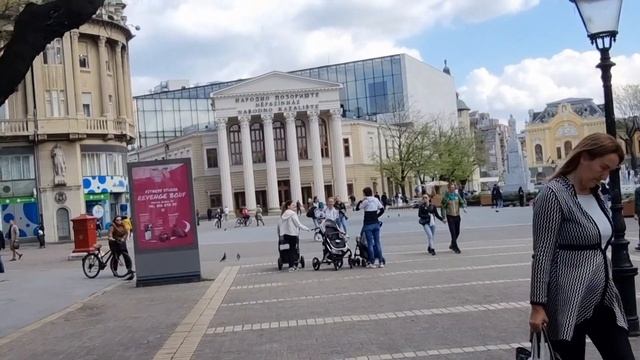 Serbia. Belgrade.塞爾維亞 Сербия. 세르비아 セルビアБелград. Прогулка по городу. смотреть онлайн