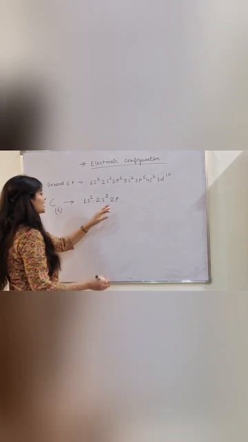 How To Write Electronic Configuration Of Carbon|C(6) Electronic Configuration|😱🔥#shorts #viralshort смотреть онлайн