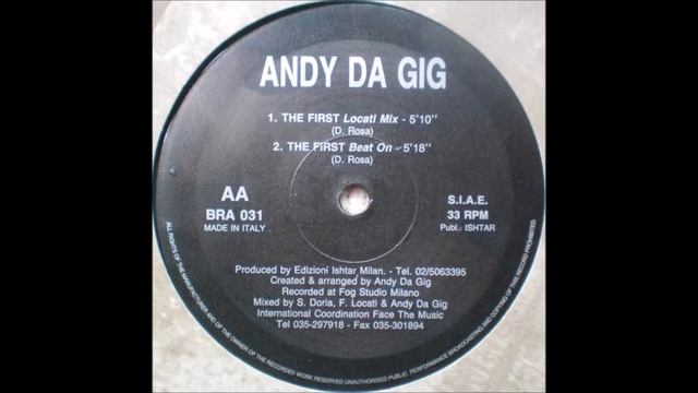 ANDY DA GIG.(THE FIRST.(LOCATI MIX.)(1994.) смотреть онлайн