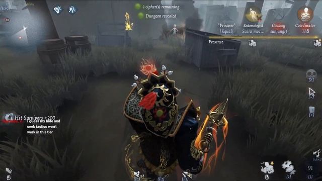 I can't use my survivor gamesence here | IDENTITY V смотреть онлайн