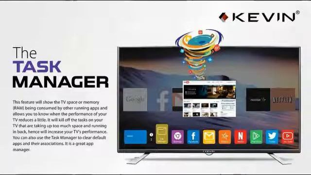 Kevin 122 cm (48 Inches) Full HD LED Smart TV KN50FHD (Black) смотреть онлайн