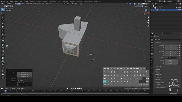 Основные инструменты Blender 3.3. Edit mode смотреть онлайн
