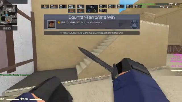 РОБЛОКС КСГОУ!!! ЗАХОДИ ПОЧИЛИМ!! НУБАС В ДЕЛЕ!! смотреть онлайн