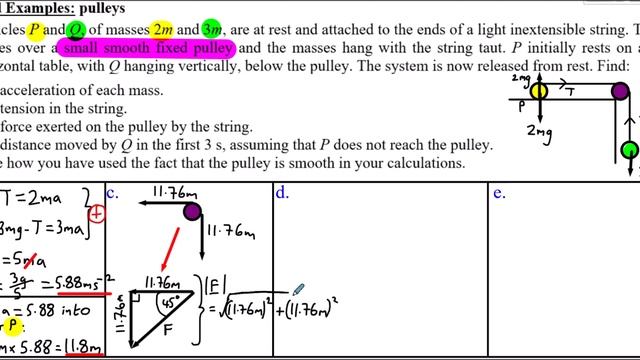 Year 12/AS Mechanics Chapter 10.6 (Forces and Motion) смотреть онлайн