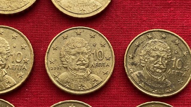 Greece 10 euro cent 2002 2006 2007 2008 2009 2011 2016 смотреть онлайн