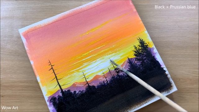 Daily challenge #121 / 10 mins Art / Sunset Trip in a Classic Volkswagen Van смотреть онлайн