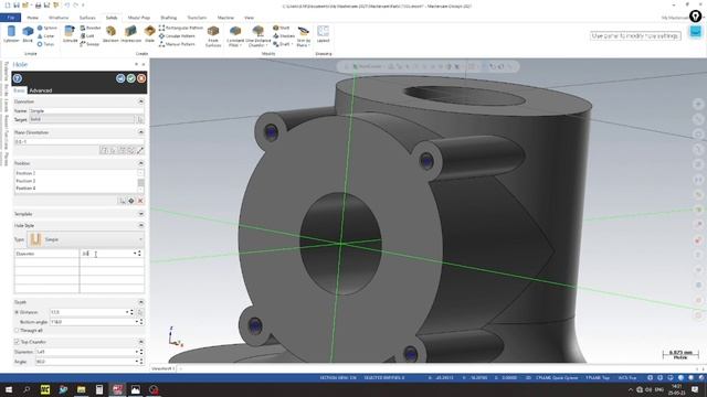 Mastercam 2021 3D Modeling I Machine Mate Cad tutorials I Mastercam 2021 #mastercam смотреть онлайн