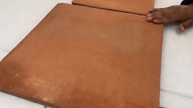 Spanish Rustic Unsealed Terracotta Tiles - 40x40cm & 30x30cm - Exclusively at www.bakedearth.co.uk смотреть онлайн
