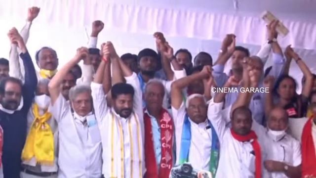 Revanth Reddy Grand Entry at Maha Dharna in Indira Park || KCR, KTR, Modi - Cinema Garage смотреть онлайн