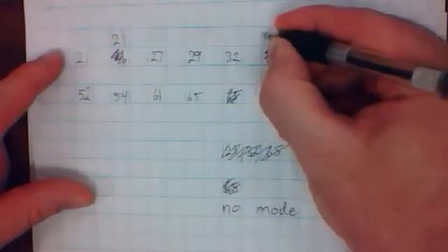 Mr. v teaching math Data Management 11 Median and Mode смотреть онлайн
