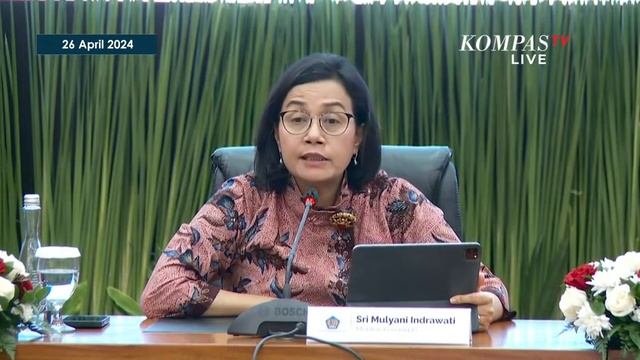 [FULL] Menkeu Sri Mulyani Ungkap Kondisi APBN per April 2024, hingga Soroti Dolar Tembus Rp16.200 смотреть онлайн