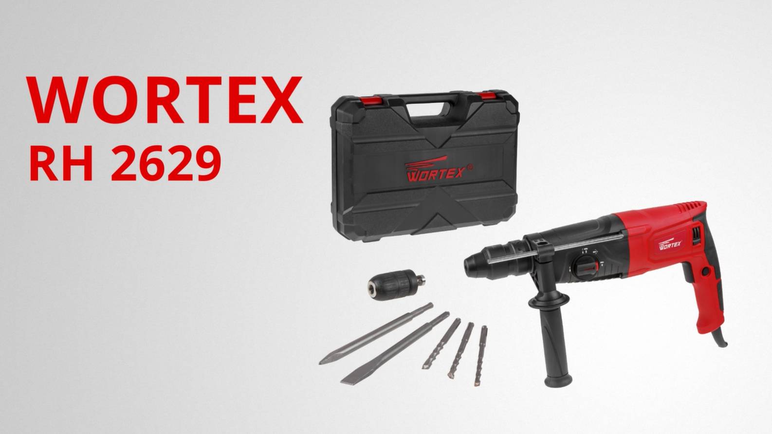 WORTEX RH 2629 Перфоратор смотреть онлайн