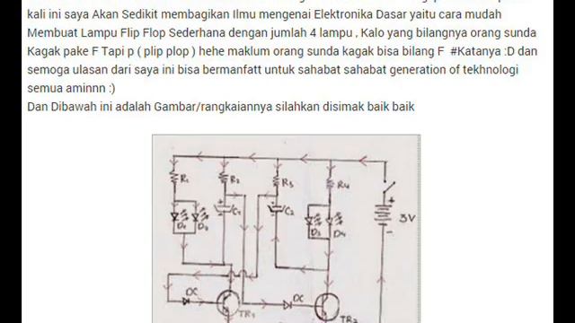 Cara Membuat Lampu Flip Flop Dengan Menggunakan 4 Lampu смотреть онлайн