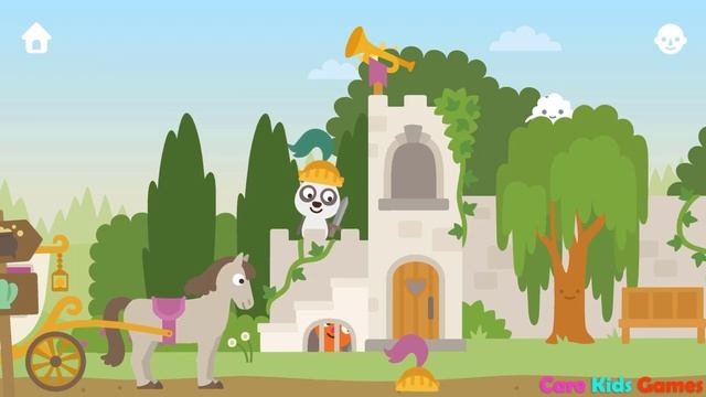 Sago Mini Castles - Adventure & Dragon - Sago Mini World Kids Games смотреть онлайн