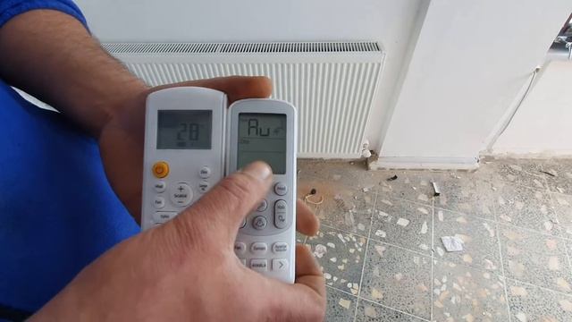 Samsung 9.000 ve 18.000 BTU klima kumanda kullanımı. смотреть онлайн