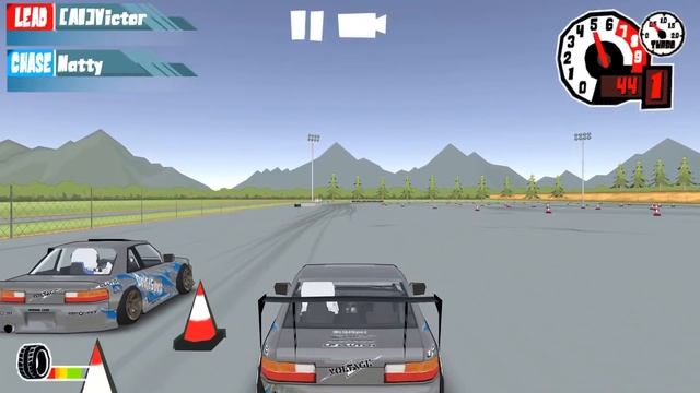 FR Legends Tandem Drift Battle смотреть онлайн