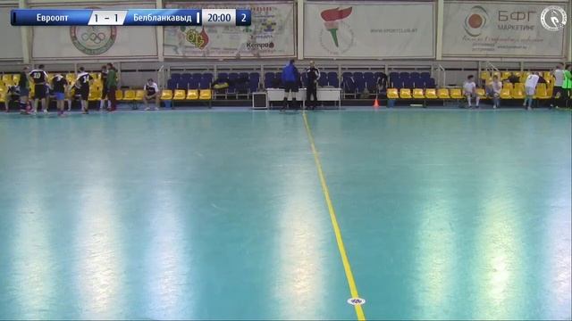 Евроопт 3-1 Белбланкавыд. Futsal 2017/2018. 8-й тур финальный этап (01.03.2018) смотреть онлайн