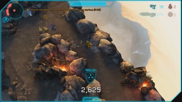 Halo Spartan Assault PC Walkthrough Part 11 Descend From The Perch смотреть онлайн
