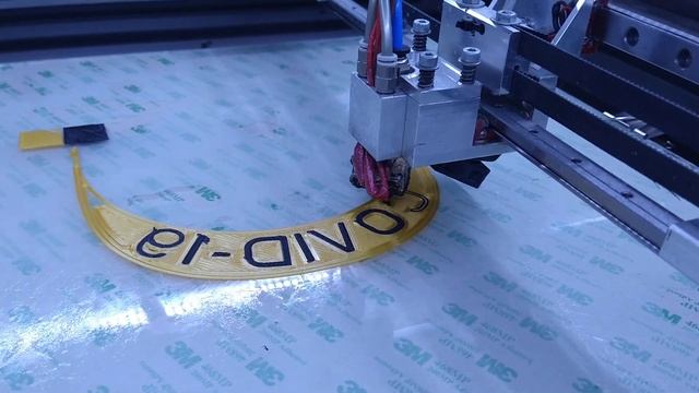 DIY Core XY printing 2 collor Face Shield. смотреть онлайн