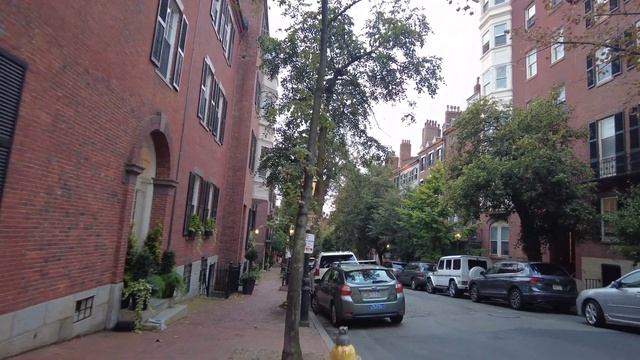 Boston Walking Tour - Historic Beacon Hill Streets - Charles Street, Acorn Street | The Travel Guid смотреть онлайн