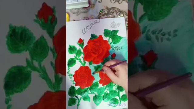 рисую розы смотреть онлайн