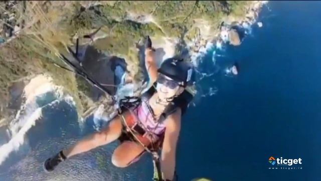 Bali Paragliding Experience Ticket смотреть онлайн