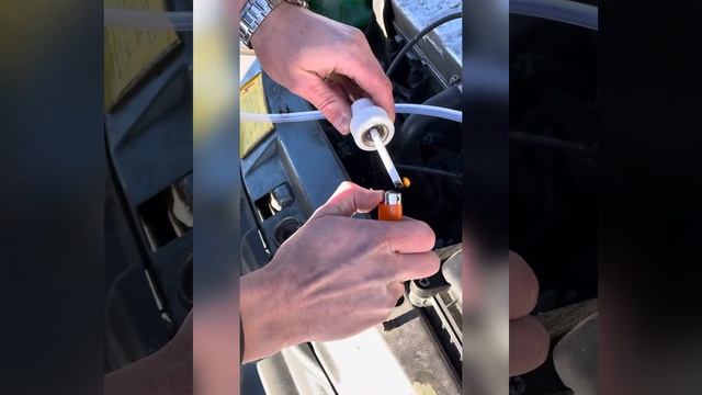 Дымогенератор для проверки подсоса воздуха в автомобиле. смотреть онлайн