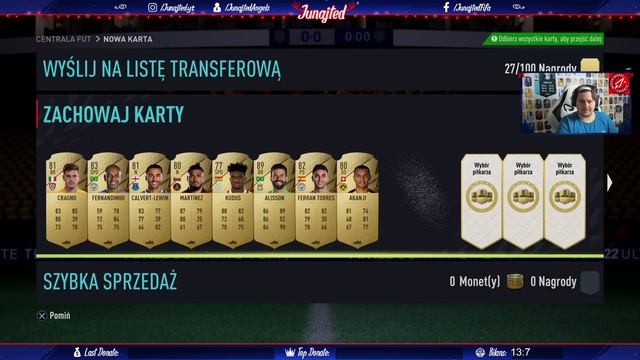 91+ WALKOUT! XX WALKOUTÓW & WILDCARDSÓW! 200 PLAYER PICKÓW! FIFA 22 ULTIMATE TEAM смотреть онлайн