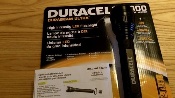 Duracell Durabeam Ultra-1000 Lumen Flashlight