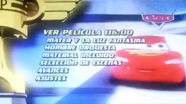 Cars 2006 Dvd Menu In Spanish
