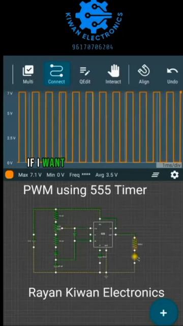 Pulse width Modulation (PWM) using #555 #timer #electronics #diy смотреть онлайн