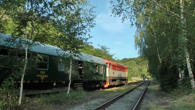 Lokomotiva T478.1006 - Jízda do Hornického skanzenu Mayrau u Kladna 15.6.2017 смотреть онлайн
