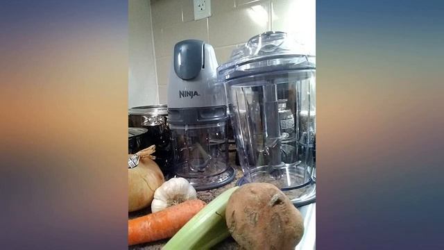 Ninja 400-Watt Blender//Food Processor for Frozen Blending, Chopping and Food Prep review смотреть онлайн