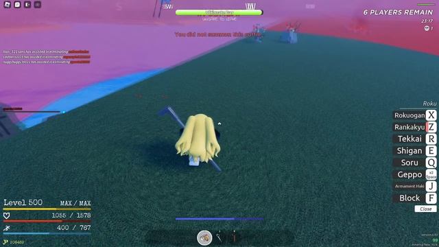 [GPO] Best Rokushiki Clutch in battle royal | Rokushiki = Win смотреть онлайн